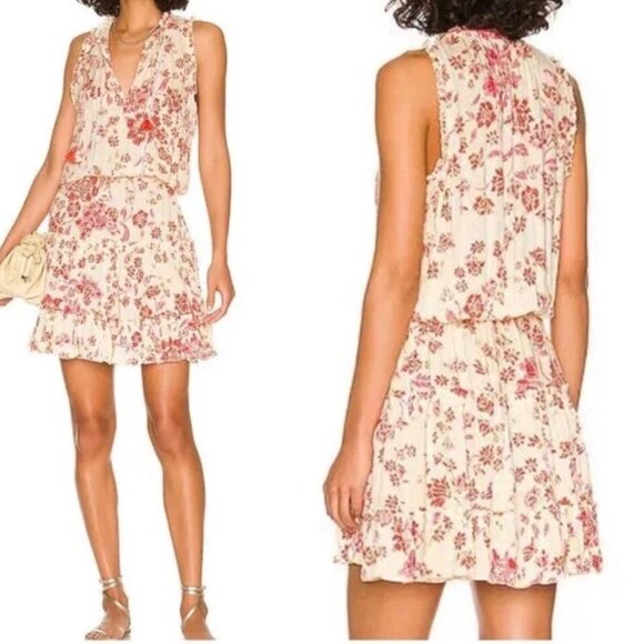 Anthropologie Dresses & Skirts - Anthropologie Poupette St Barth Clara Mini Dress | Yellow Floral | Size M